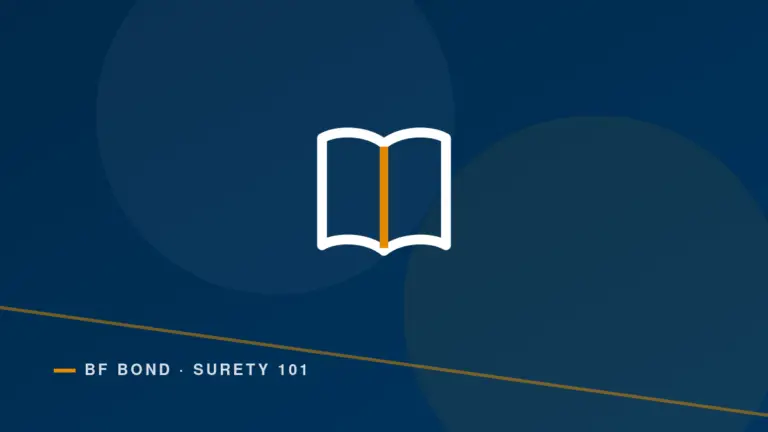 Open book icon u2014 glossary of surety and fidelity bond terms