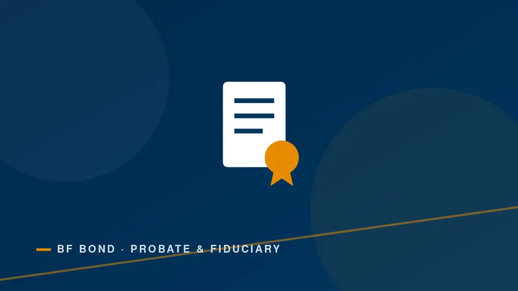 Sealed estate document - executor bonds and the Prince estate